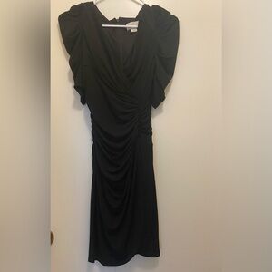 Black Midi Dress Jessica Simpson (4)